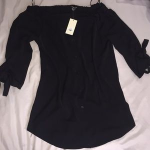 StreetWear Society- Over The Shoulder Dress